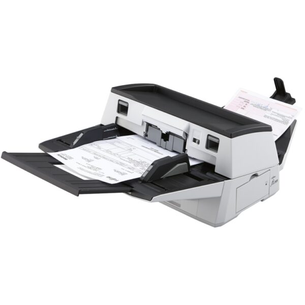 Fujitsu fi 7600 Document Scanner in White and Black