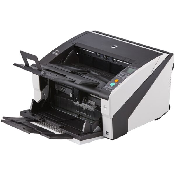 White Color Fujitsu Image Scanner fi-7900 With Flaps Open