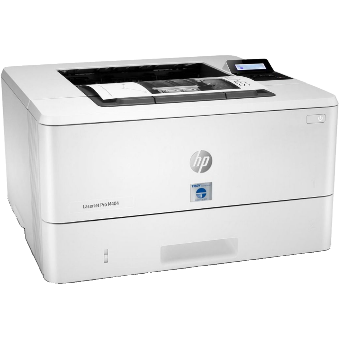 Plain White HP Troy M404 MICR Double Slot Receipt Printer