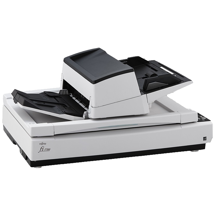 White Color Fujitsu Document Scanner fi-7700